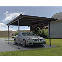 Los mejores  - Palram Verona Carport Moderno y Elegante en Aluminio y Acero galvanizado- Kit de Montaje por sí Mismo.